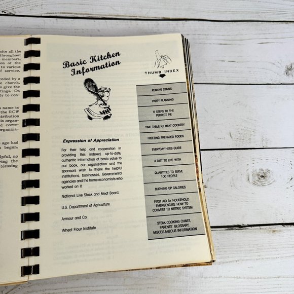 Hingham Sheboygan Wisconsin 100th Anniversary Cookbook Hingham Reformed Church - Picture 10 of 15